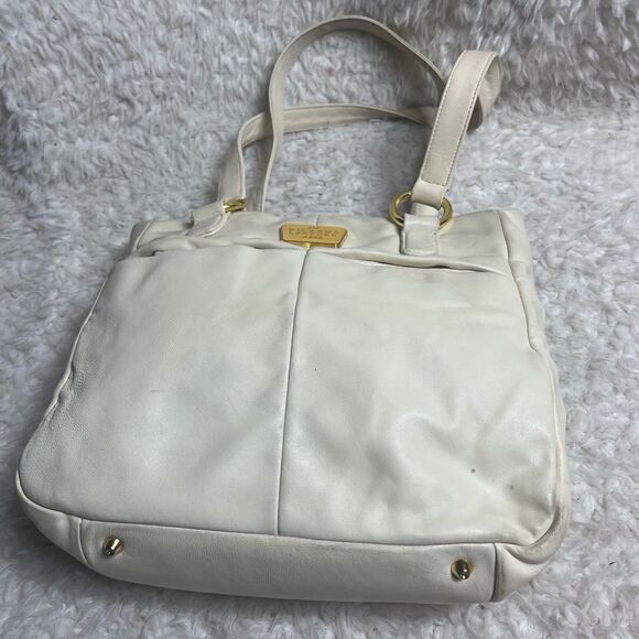 Vintage Wilson Leather 1899 Beige soft leather small shoulder bag. - Picture 4 of 16